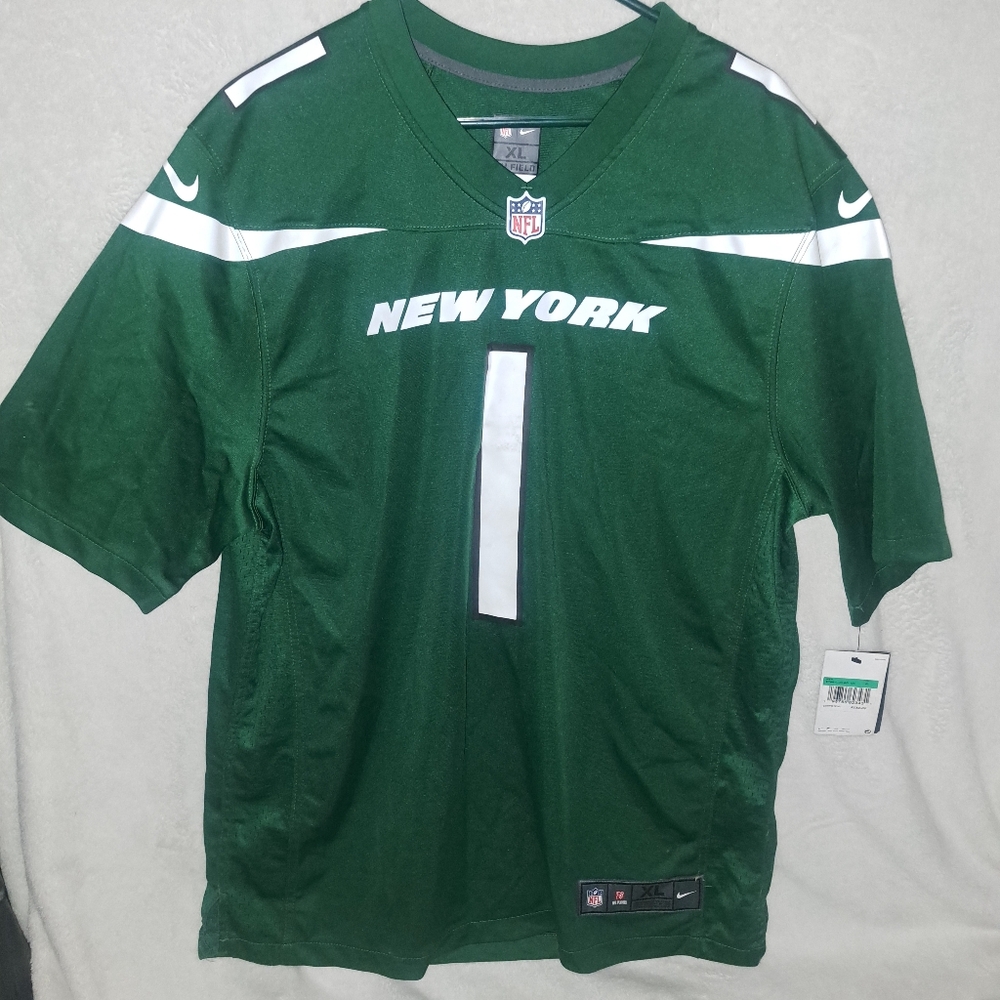 NIKE ON FIELD NFL NEW YORK JETS JERSEY MENS XL